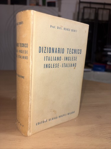 1958 dizionario tecnico - 1958,