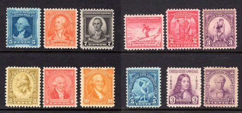 Scott 710 725 1932 - scott,