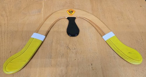 Uomo boomerang legno - uomo,