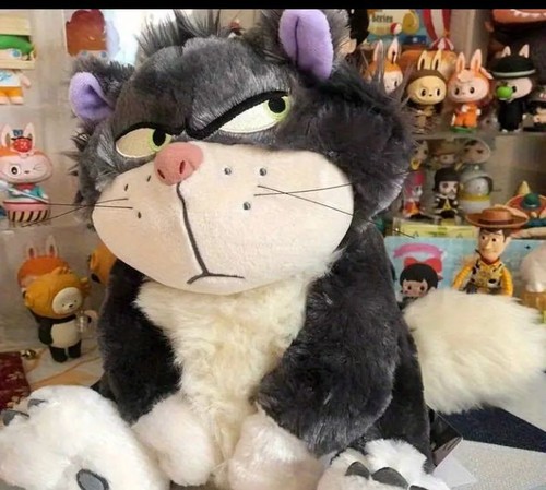 Peluche gatto lucifero cm - peluche,