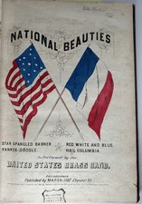 Civil War Era Collection of Sheet Music Contains: The Star Spangled Banner, Br..