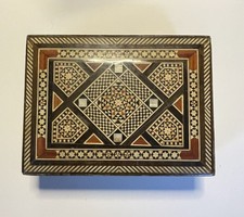 Damascene Mosaic Jewelry Box