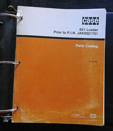 Case 621 manuale parti - manuale, per