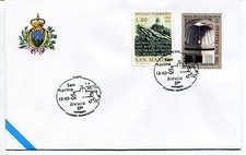 2001-10-13 San Marino Brescia 37° convegno filatelico numism. ANNULLO SPECIALE