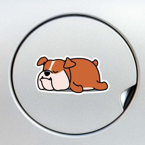 Adesivo auto bulldog inglese