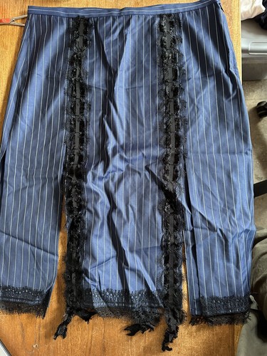 Gonna nuova versace blu navy - nuova,