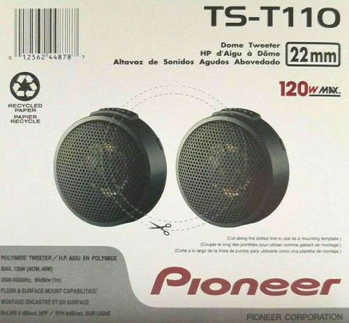 Pioneer t110 tweeter 8 - ts-t110,