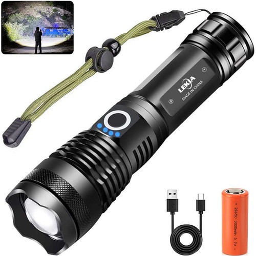 Torcia led potente 90000 - potente, lumen