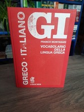 "Gi" Montanari. Vocabolario Di Greco "Loescher" (401)