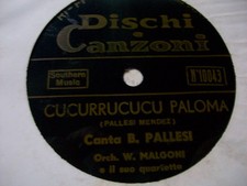 B. Pallesi – Cucurrucucu Paloma flexi disc-45 giri