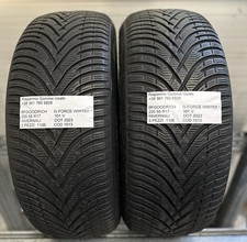 2 PNEUMATICI USATI BFGOODRICH G-FORCE WINTER² INVERNALI 225 55R17 101V DOT 2023