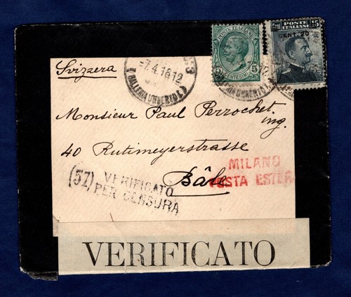 Lettera per svizzera - per,