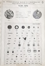 Ricambi orologio IWC 89 scegli