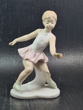 morena porcellana scultura ballerina h cm 14