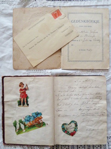 Autograph book 1939 - book, with