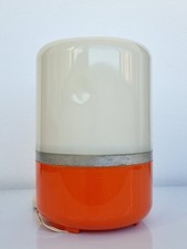Lampada da tavolo vintage arancione anni 60/70 design space age plastica Orange