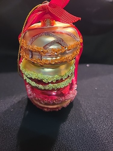 Macarons impilati con - impilati, fiocco