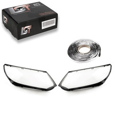 2X VETRO FARI DISCO DI
