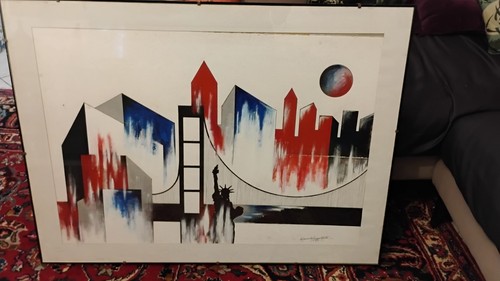 Quadro futurista - quadro,