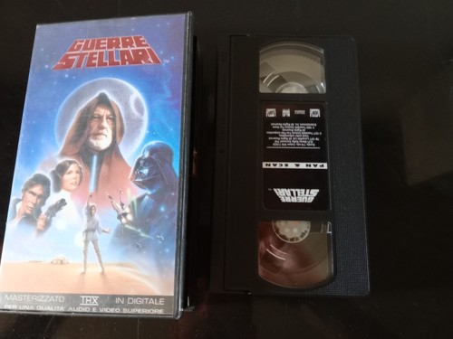 Vhs cassetta guerre stellari - vhs,