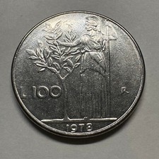 1978 Italy 100 Lire -