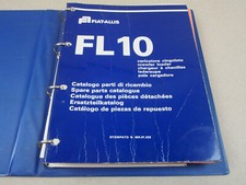 Fiat Allis FL10 Laderaupe Ersatzteilliste Parts List Catalogo Piezas 1976