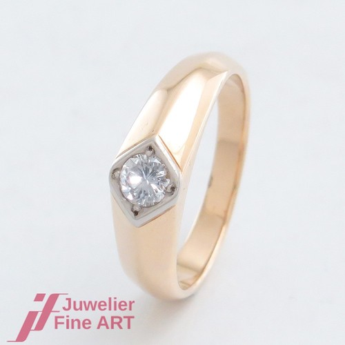 Anello solitario con - , 1