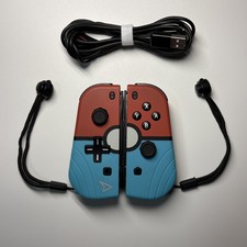 COPPIA CONTROLLER JOY-CON NINTENDO SWITCH POKE-BALL COMPATIBILI + CAVO RICARICA