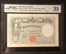 Italy lire 1943 pick pmg - 1943,