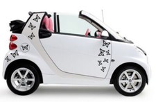 Kit 24 adesivi Auto Farfalle