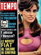 TEMPO 1971/11=RAQUEL WELCH=RENATO GUTTUSO=MOTI AQUILA=GIORGIO PISANO=JOE FRAZIER