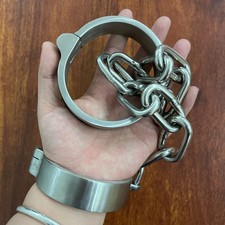 Bondage acciaio inox manette