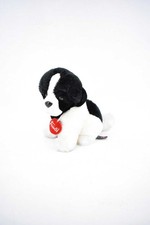 Peluches Cane Bianco Nero
