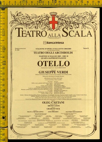 Teatro alla scala locandina - alla,