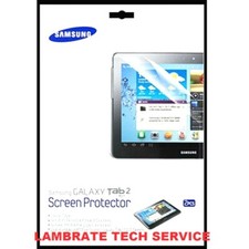 2X PELLICOLA 100% ORIGINALE SAMSUNG NOTE 10.1 N8000 SUPER TRASPARENTE