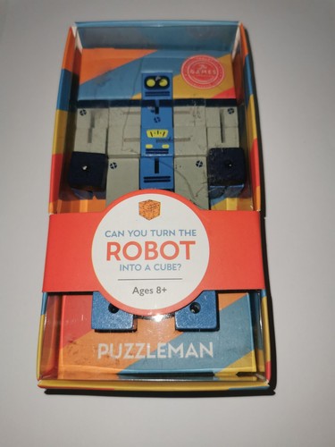 Robot puzzle uomo - robot,
