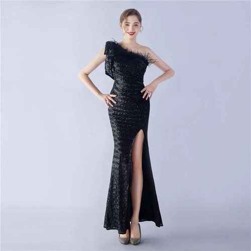 Vestito abito elegante lungo - vestito,
