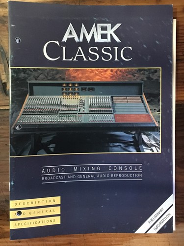 Amek classic console - classic,