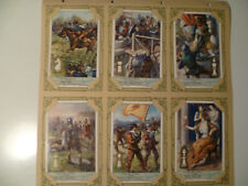 LOTTO FIGURINE LIEBIG 6 SERIE 36pz ANNI 1969 - 70 COMPRESI FOGLI LEGGI INFO