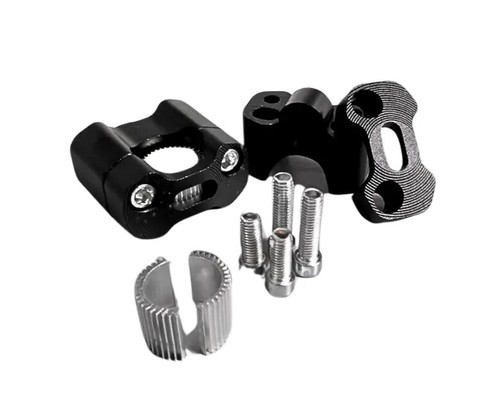 Adattatore manubrio nero - adattatore,