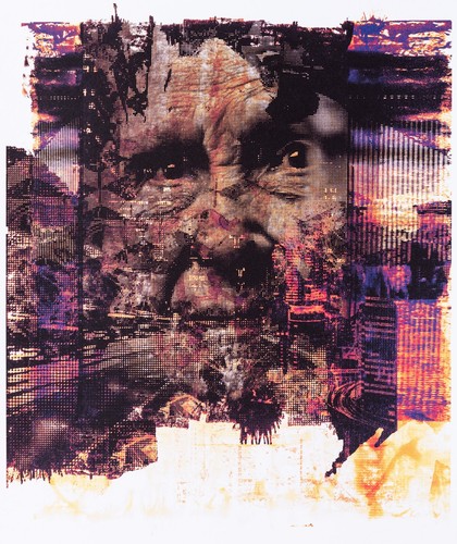 Vhils dope signed - vhils, art