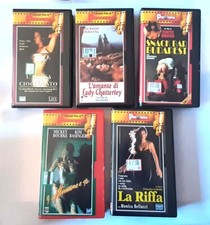 Lotto di n. 5 cassette VHS I GRANDI FILM DI PANORAMA