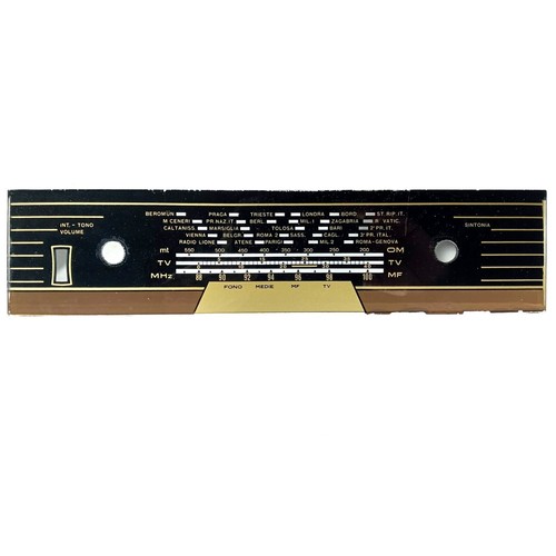 Scala parlante radio epoca - parlante, d'epoca