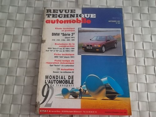 Revue technique bmw serie - bmw, 3