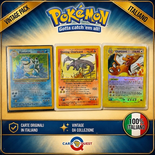 Pokémon vintage pack - pack, ita