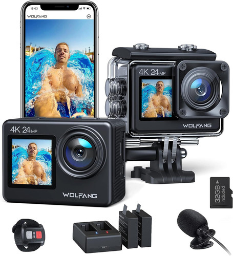 Dual screen action cam ga200 - screen,