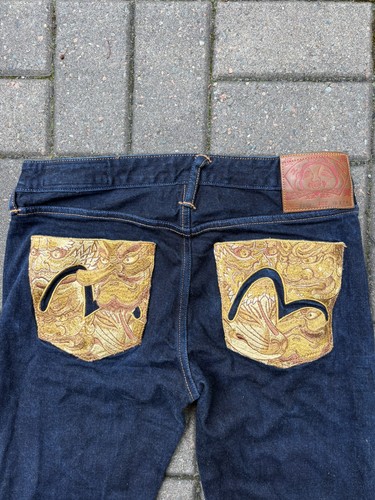 Vintage evisu jeans men - vintage,