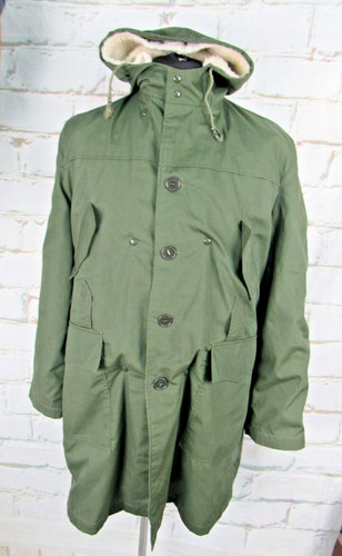 Giacca parka stile militare