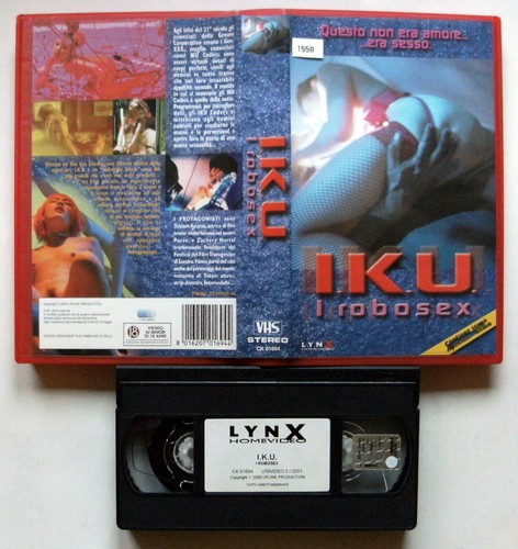 Vhs iku robosex lynx - vhs,