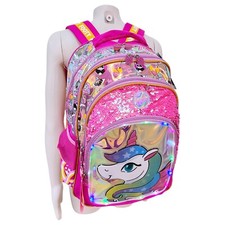 Unicorno Rosa Zaino Scuola